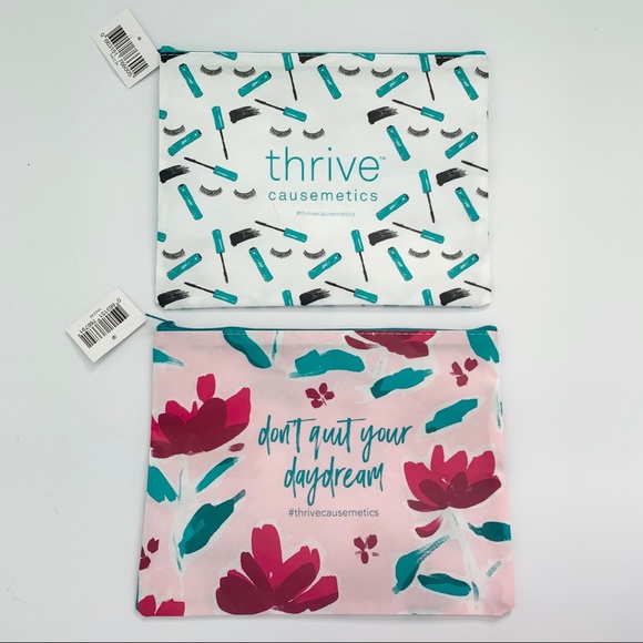 Set of 2 Thrive Cosmetic Bags 💄 - Picture 1 of 2